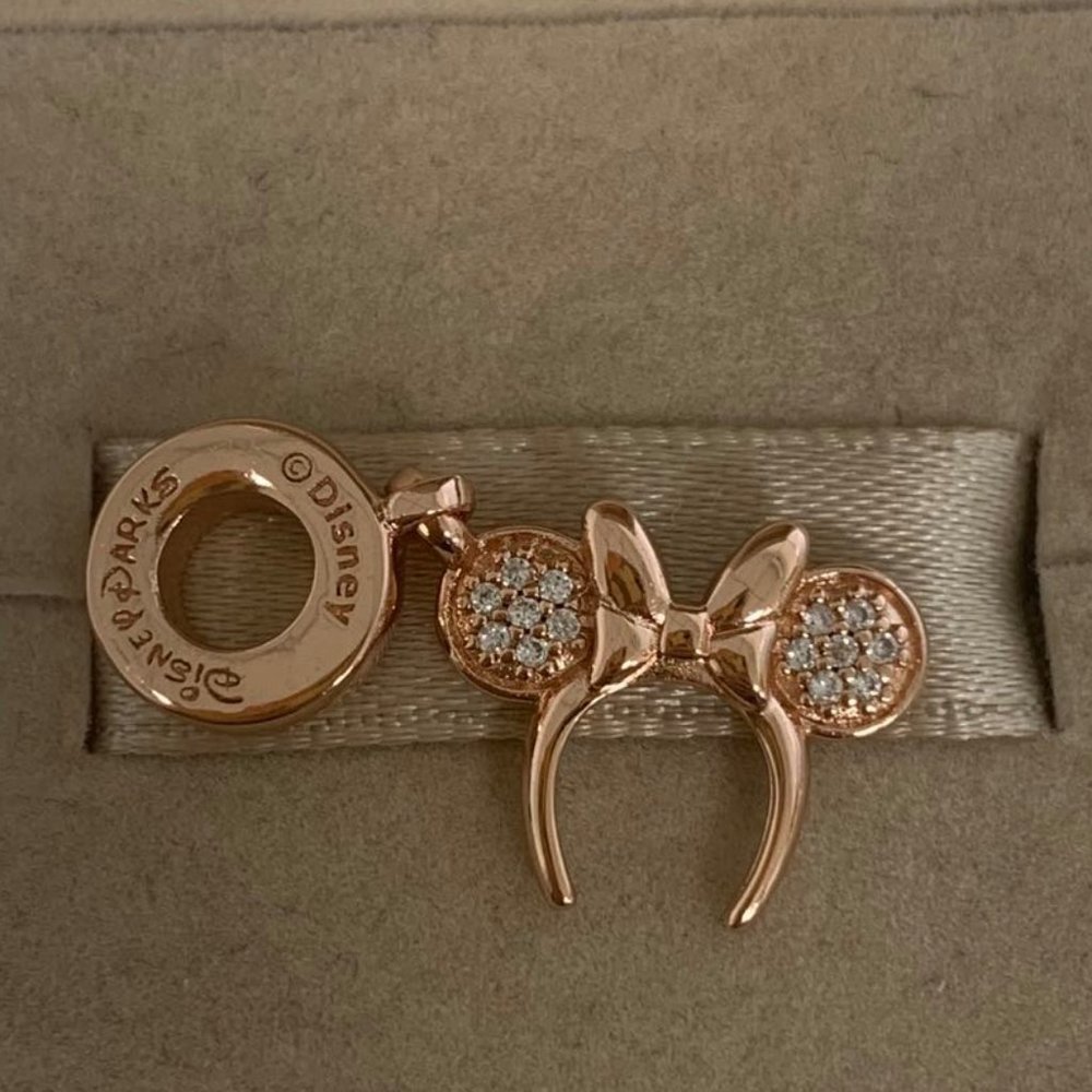 Pandora Rose Minnie Ear Headband Exclusive Dangle